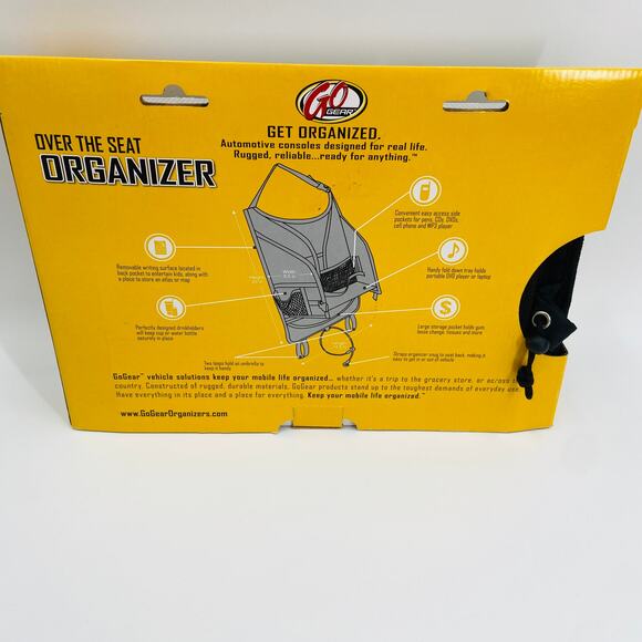 Go Gear Over the Seat Organizer for Back Seat - Great! - Picture 4 of 5